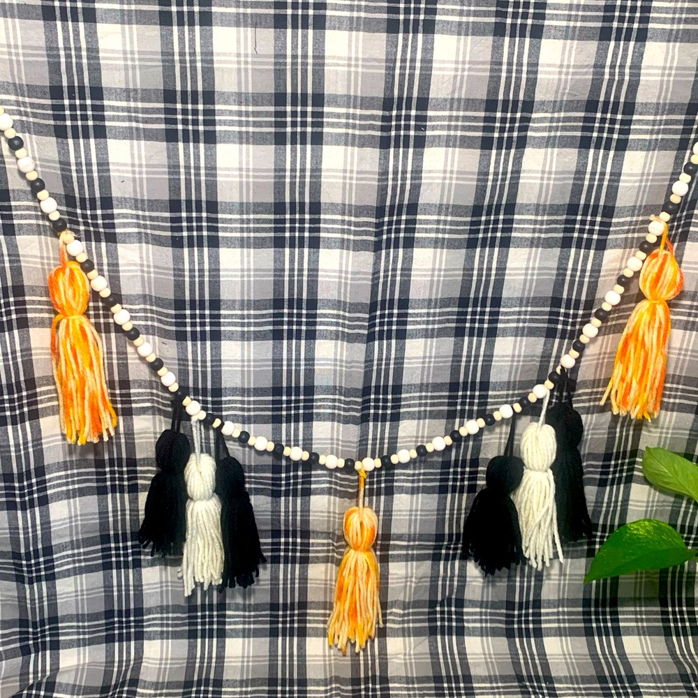 Ghost Garland Halloween Decorations